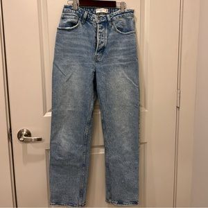 Abercrombie & Fitch Curve Love Dad Jeans